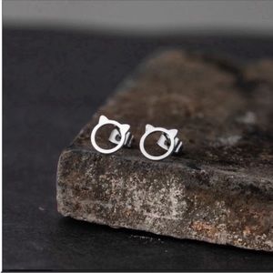 🔥5 for $25🔥 Stainless Steel Cat Earrings
